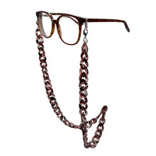 Laden Sie das Bild in den Galerie-Viewer, Leopard Glieder-Brillenkette &quot;Sydney&quot;
