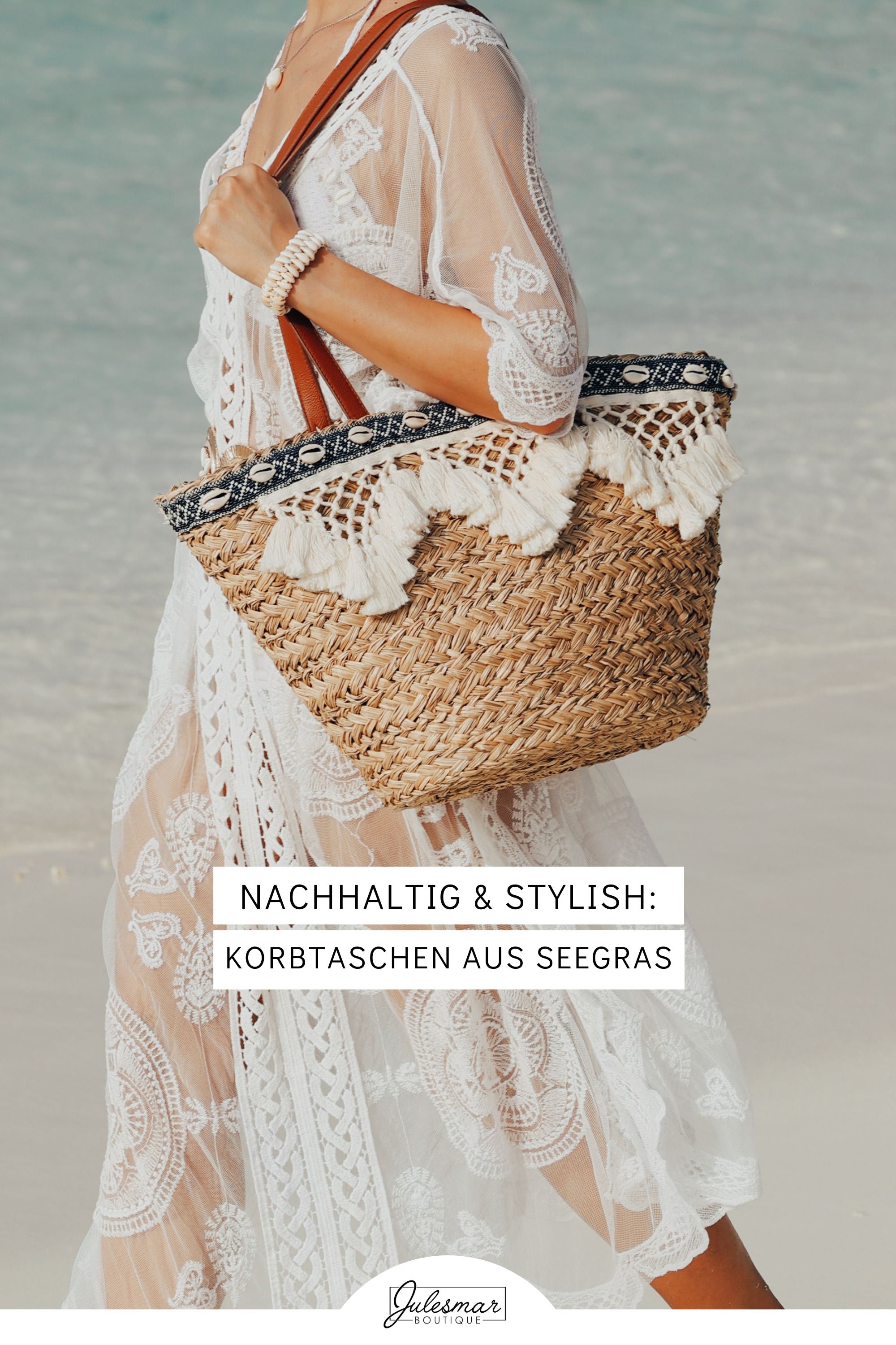 Sustainable & stylish: braided basket bags