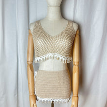 Load the image into the gallery viewer, Crochet Bikini Cover Up Set - REMAINING STOCK