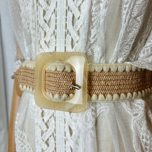 Waist belt with buckle - REMAINING STOCK