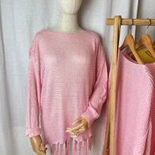 Load image into gallery viewer, Oversized crochet sweater - REMAINING STOCK