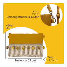 Load the image into the gallery viewer, Small Boho Basket Bag "Valetta"
