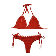 Laden Sie das Bild in den Galerie-Viewer, Gehäkeltes Bikini Set “Malibu”
