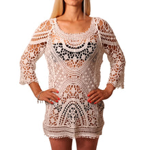 Load the image into the gallery viewer, boho crochet dress "Philippines"