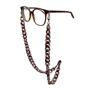 Leopard link glasses chain "Sydney"