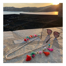 Load the image into the gallery viewer, Colorful Boho Glasses Chain "Rio"